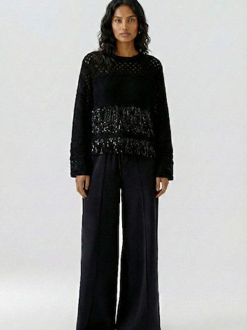 OUI Pullover in Schwarz