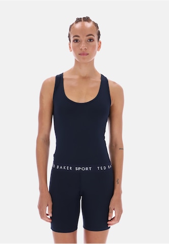 Top 'Rihanna Essentials' di Ted Baker in blu: frontale