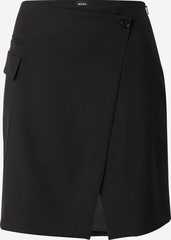 BOSS Spódnica 'Velmuta' w kolorze czarny: przód