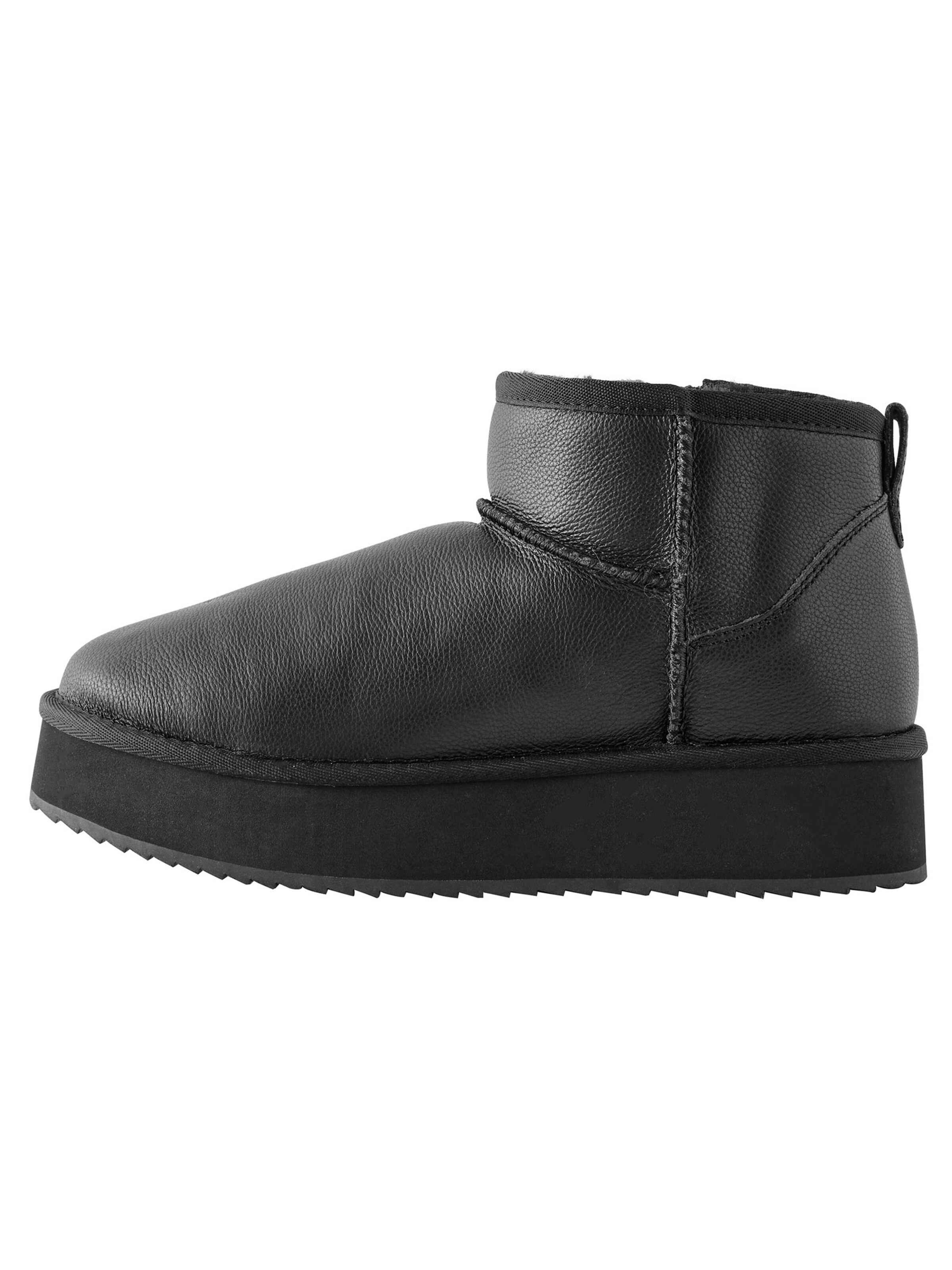 Next Boots in Black: front