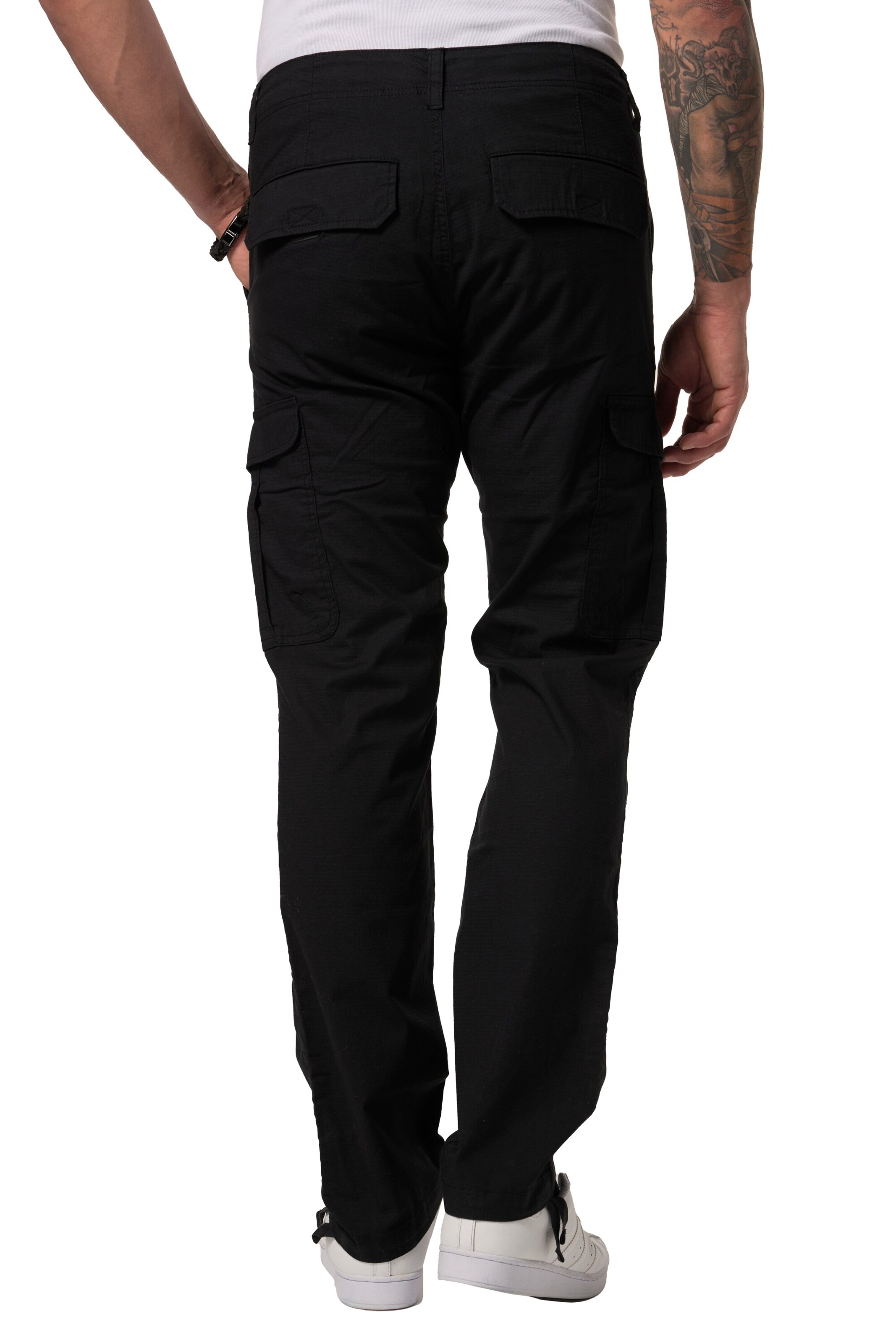 JP1880 Regular Cargo Pants in Black