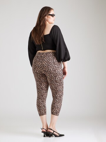 ONLY Carmakoma Skinny Legginsy 'CARTime' w kolorze czarny
