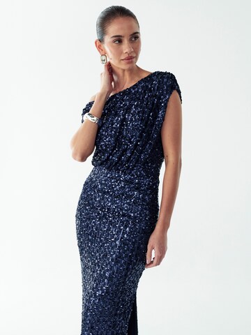 BWLDR Avondjurk 'TORIA' in Blauw