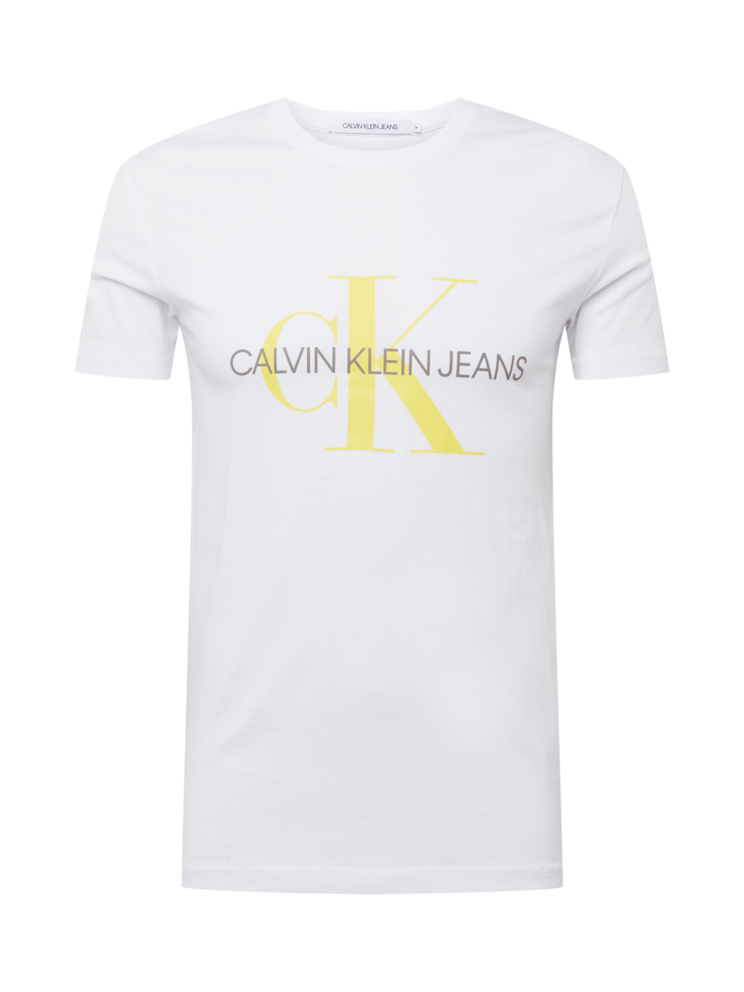 Abbigliamento Uomo Calvin Klein Jeans Maglietta in Bianco 