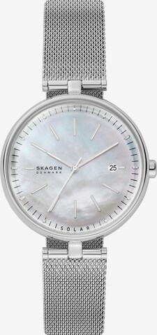 SKAGEN Uhr in Silber: predná strana