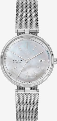 SKAGEN Uhr in Silber: predná strana