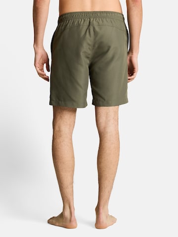 TOM TAILOR Badeshorts in Grün