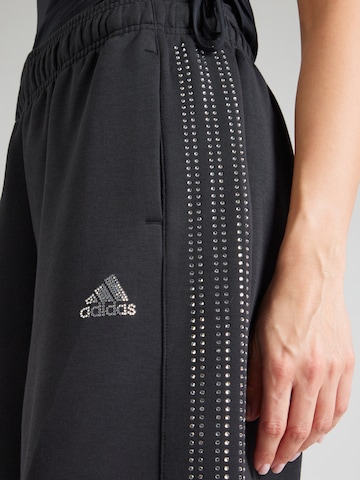 ADIDAS ORIGINALS Loosefit Housut 'TP' värissä musta