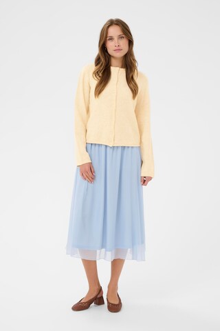 SAINT TROPEZ Gebreid vest 'Larna' in Geel