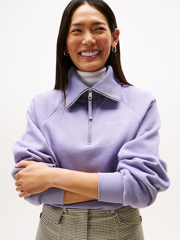 TOMMY HILFIGER Sweatshirt 'Classic' in Lila