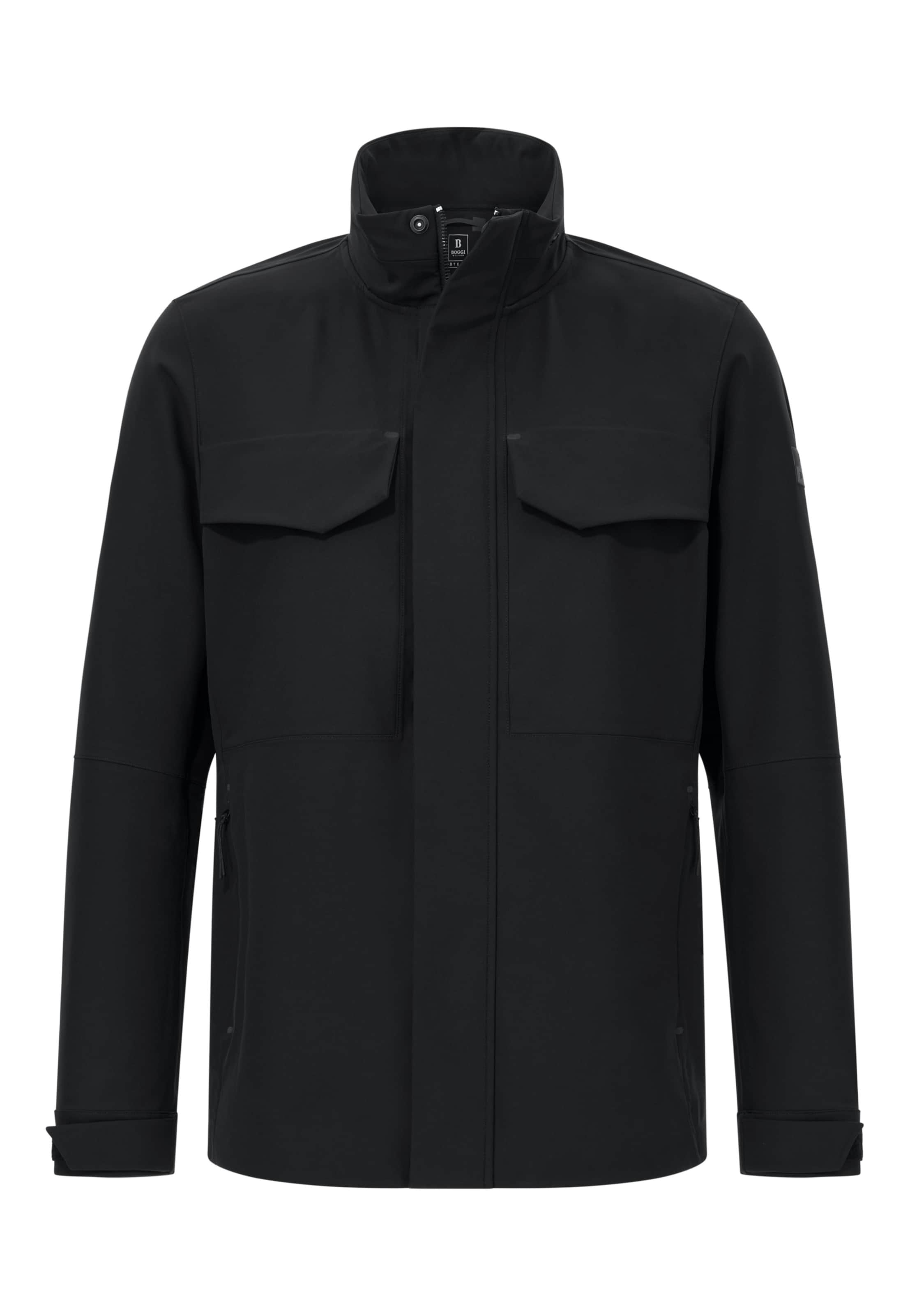 Boggi MilanoPrijelazna jakna - crna boja: prednji dio