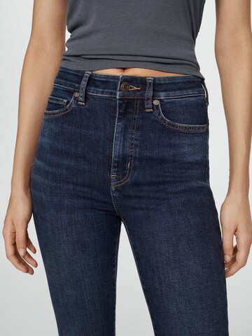MANGO Skinny Jeans 'CARLA' in Blauw