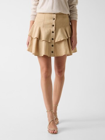 Jupe 'Dena' GUESS en beige : devant