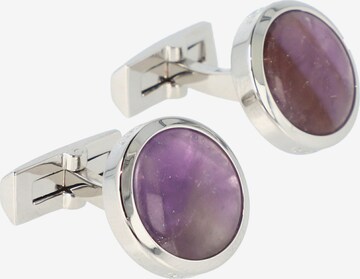 Boutons de manchette 'Precious Stones' Davidoff en violet : devant