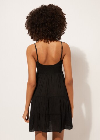 CALZEDONIA Kleid in Schwarz
