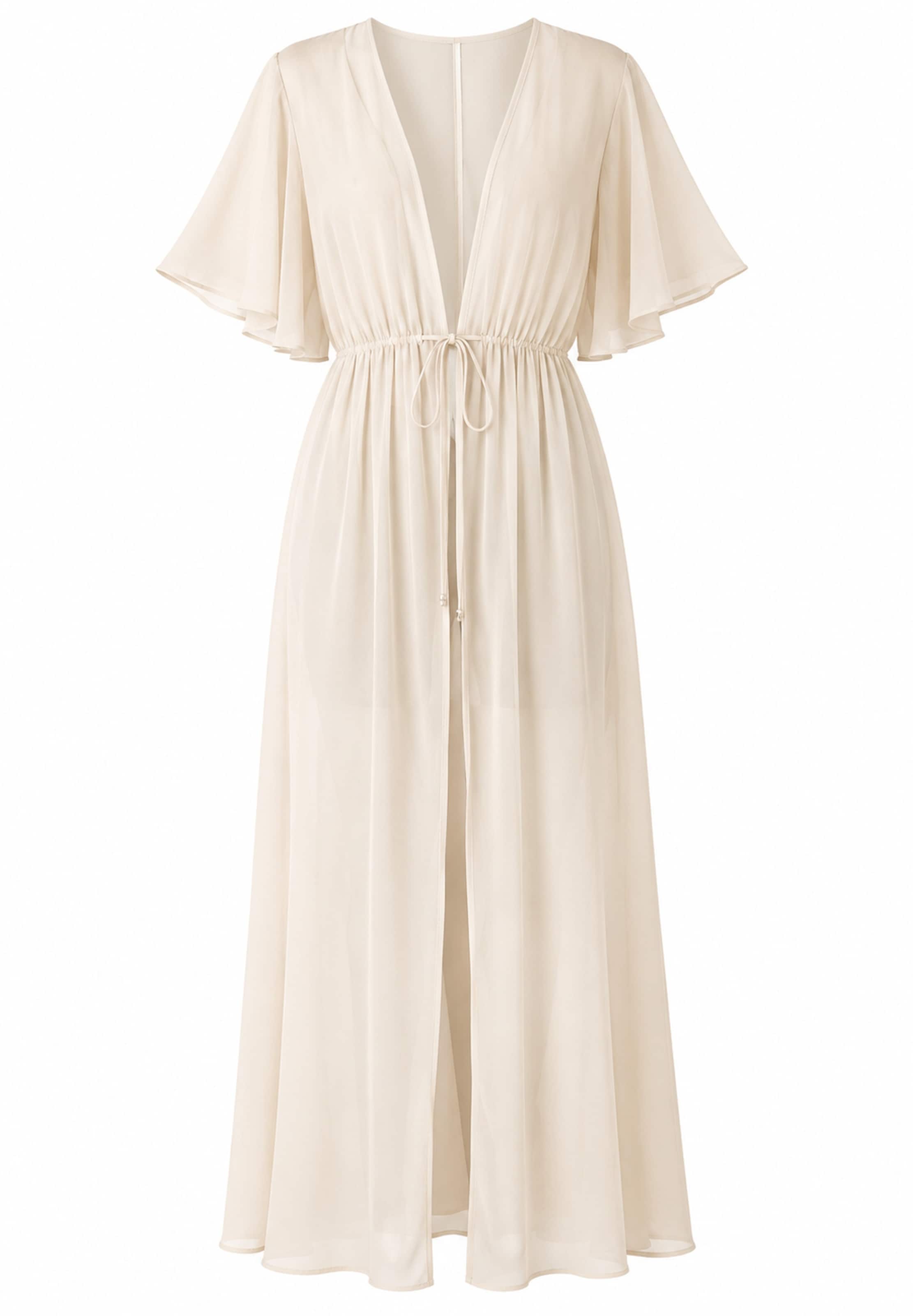 Elara Beach Dress in 40 in Beige, Item view