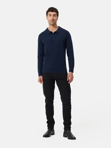 CASH-MERE.CH Shirt in Blau