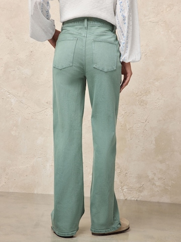 Wide Leg Jean Next en vert