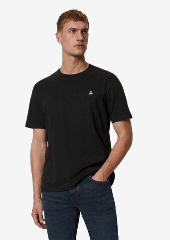 T-Shirt Marc O'Polo en noir : devant