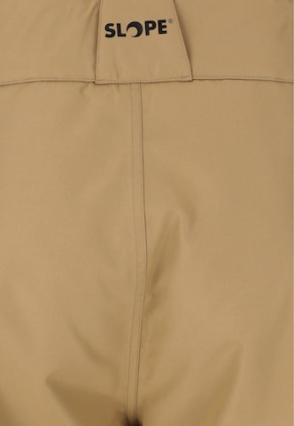 SLOPE Regular Skihose 'Killy' in Braun