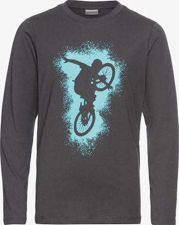 Kidsworld Shirt in Grey: front