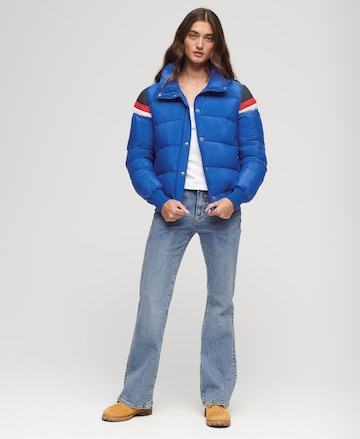 Superdry Übergangsjacke in Blau