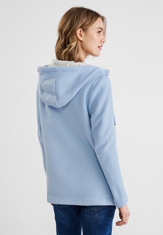 STREET ONE Sweatjacke in Blau