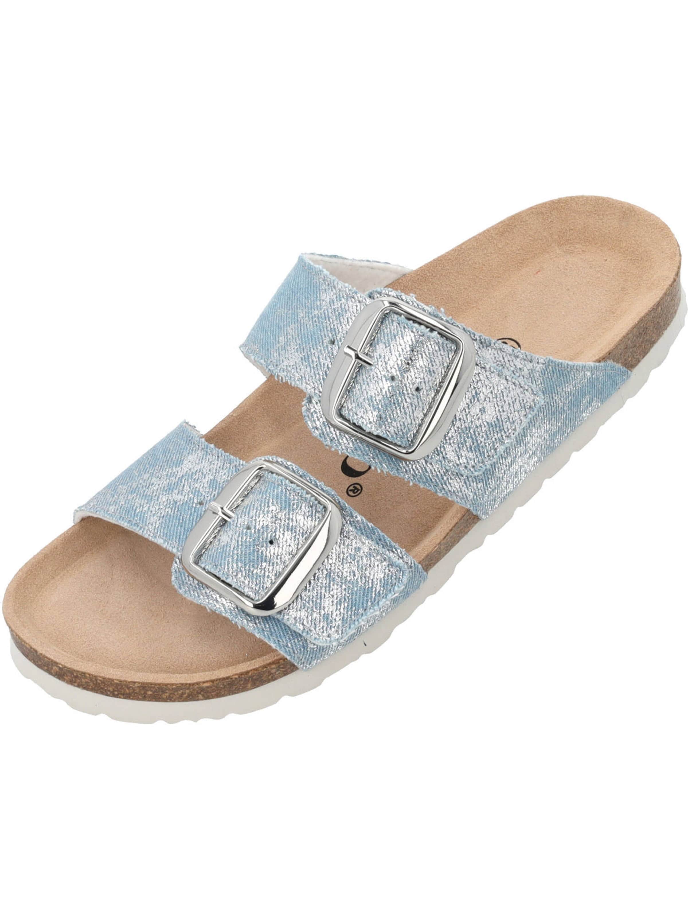 PaladoNatikače s potpeticom 'Samos' - plava boja: prednji dio