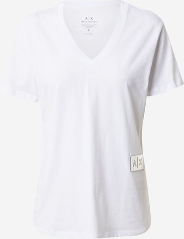 ARMANI EXCHANGE Shirts i hvid: forside