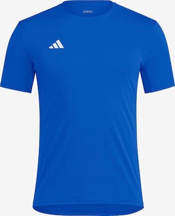 ADIDAS PERFORMANCE Funkční tričko 'ADIZERO' – modrá: přední strana