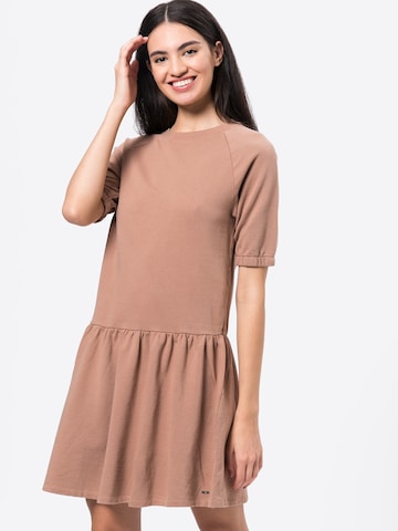 TOM TAILOR DENIM Dress in Brown: front