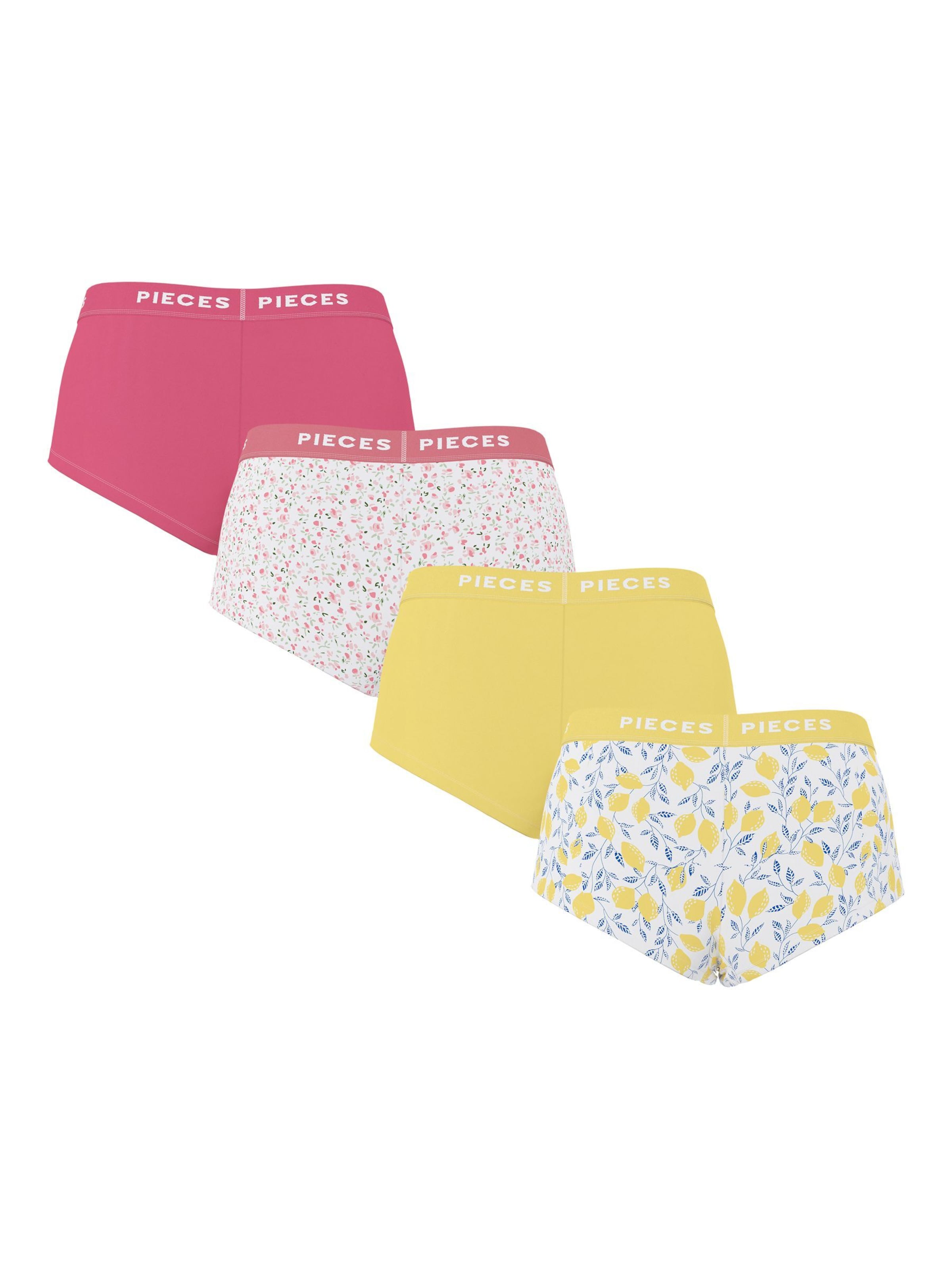 Culotte 'PCLogo' PIECES en jaune