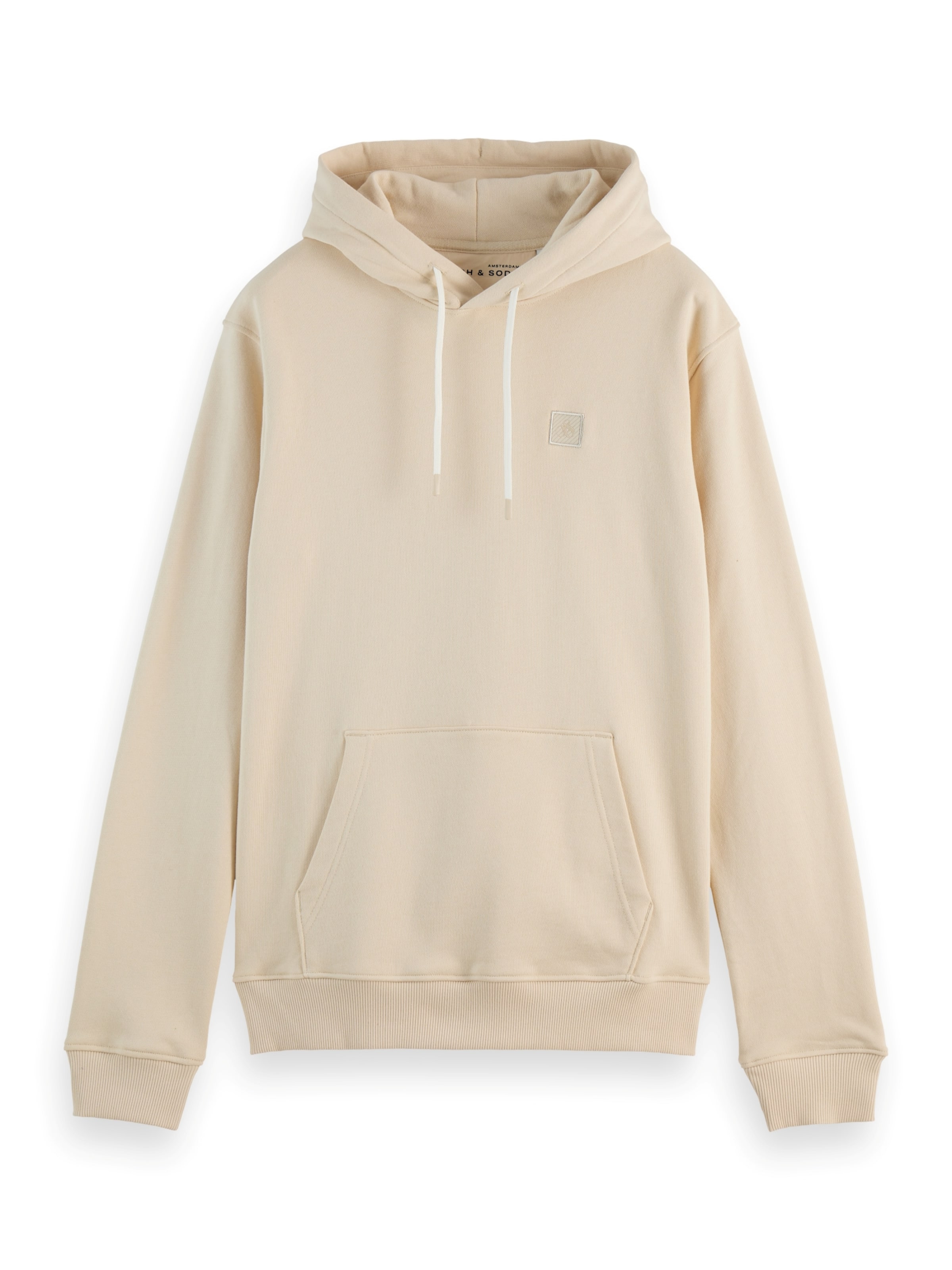 SCOTCH & SODA Sweatshirt 'Essential' in Beige: front