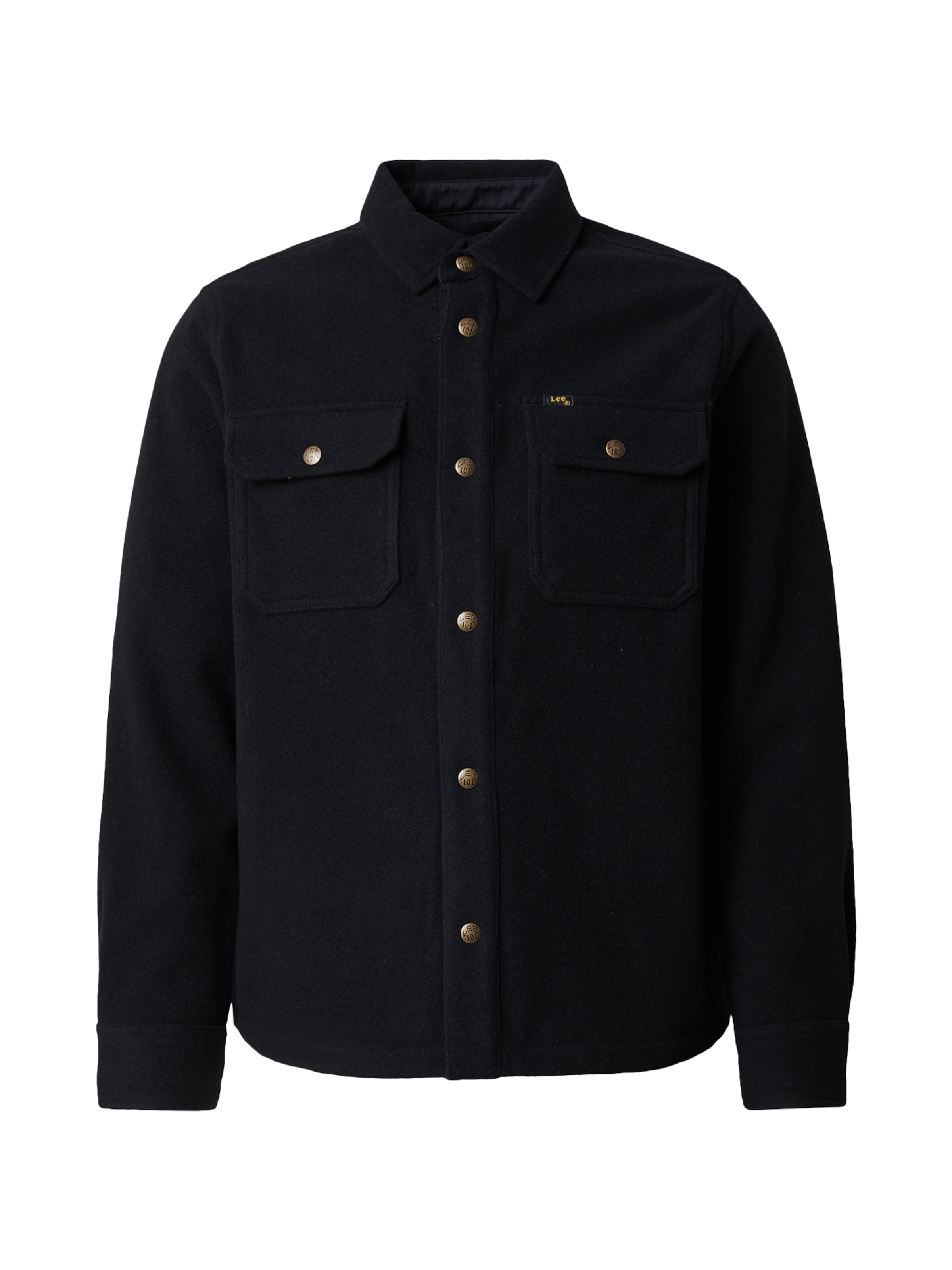 Lee Jacke '101 OVERSHIRT' in Blau: Vorderseite