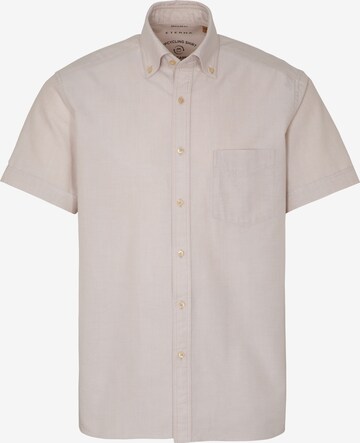 ETERNA Button Up Shirt in Beige: front