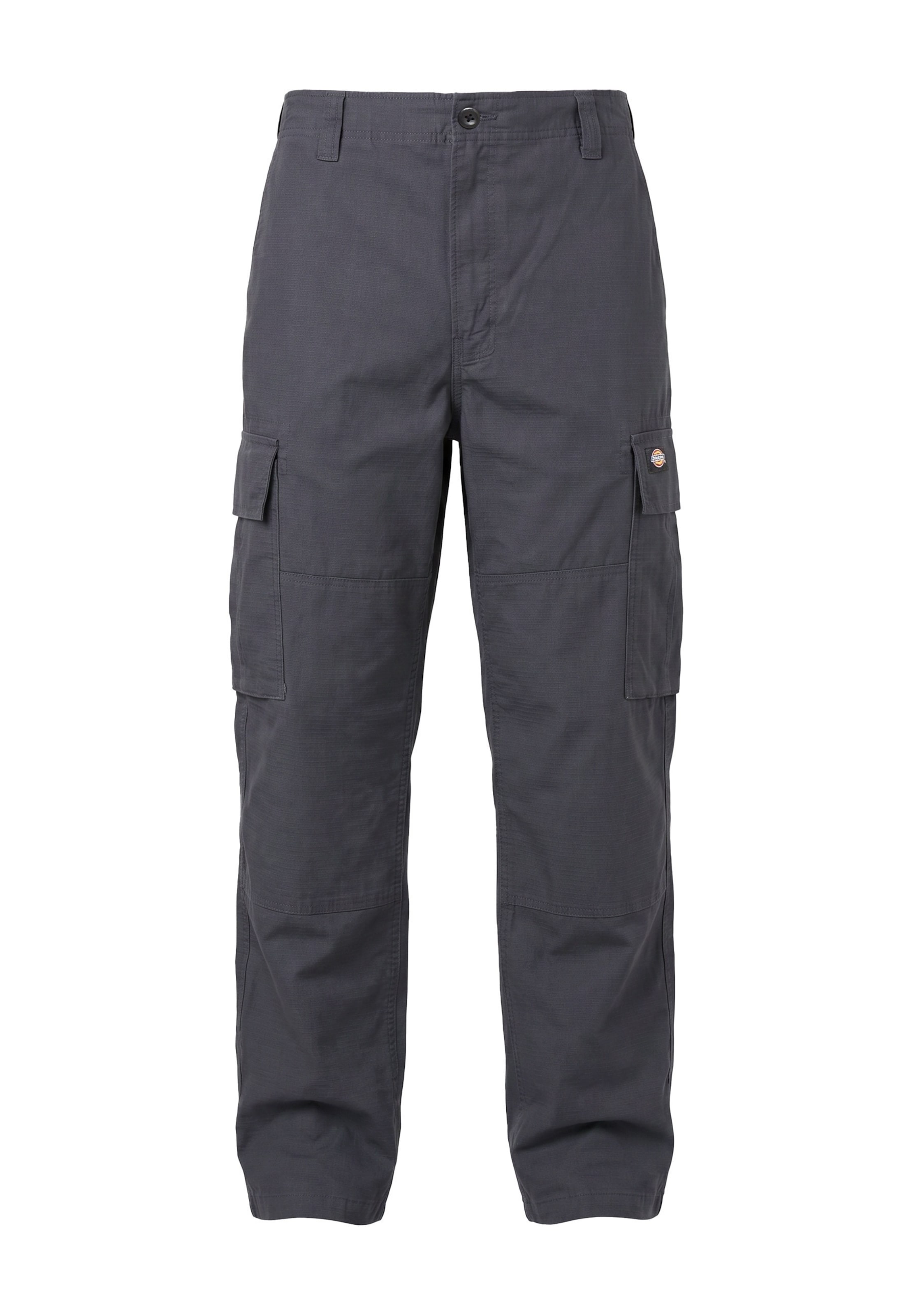 DICKIES Обычный Штаны 'Eagle Bend' в Серый: спереди