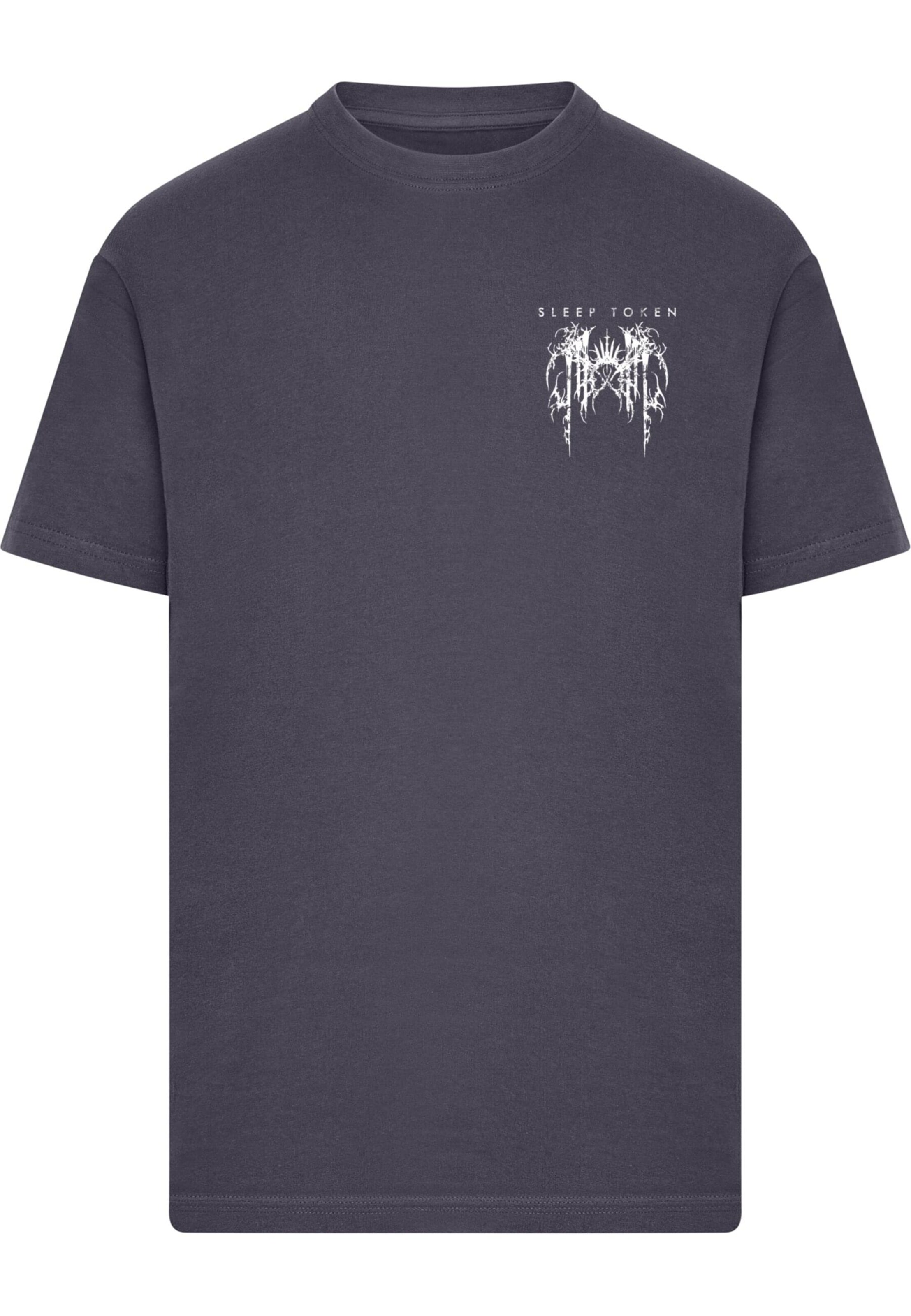 Merchcode Shirt 'Sleep Token - Grunge' in Blau: Vorderseite