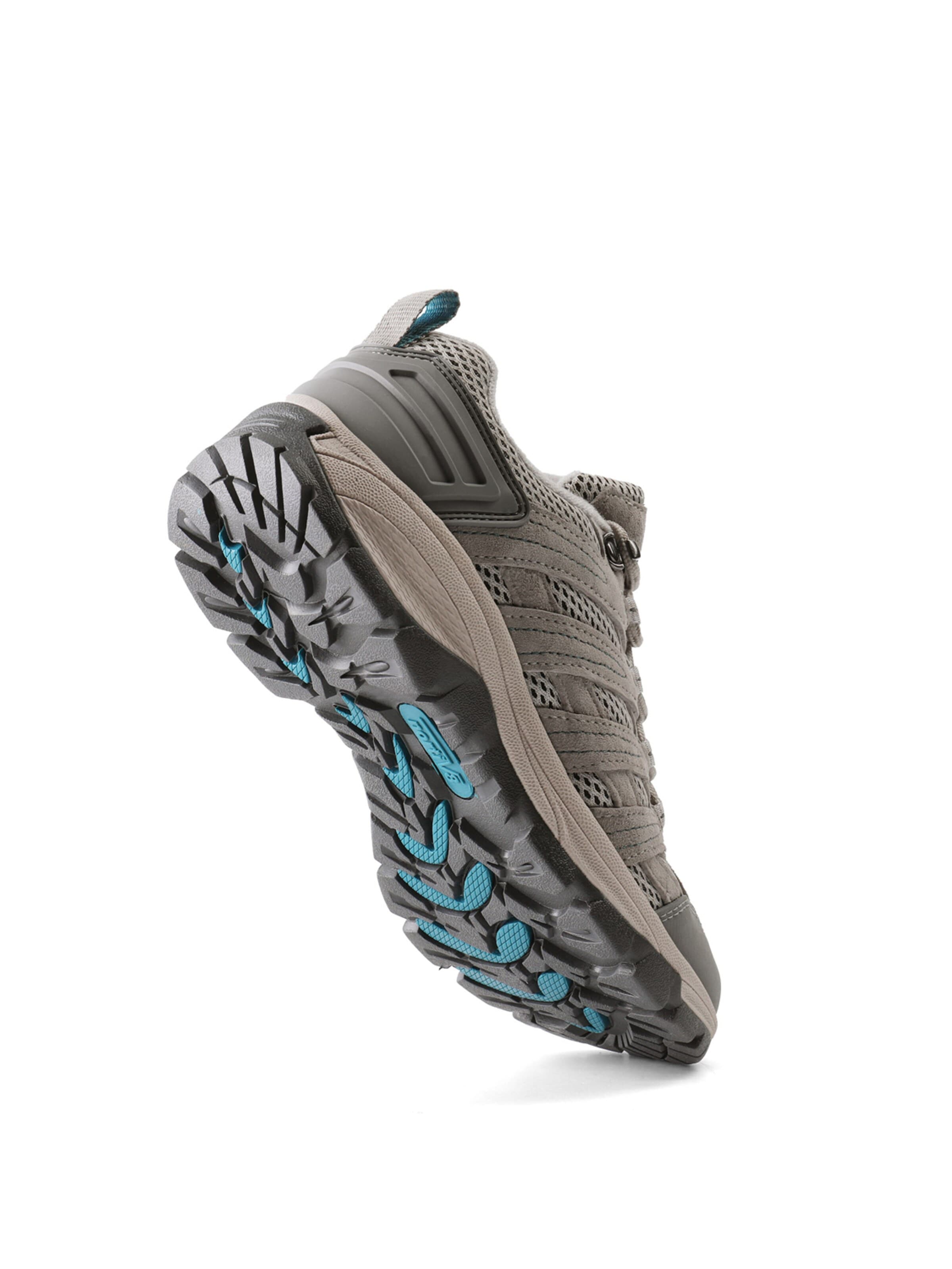Scarpa bassa 'NORTIV 8 Damen Wanderschuhe Outdoorschuhe Trekkingschuhe Atmungsaktiv Hiking Wanderhalbschuhe' di NORTIV 8 in grigio