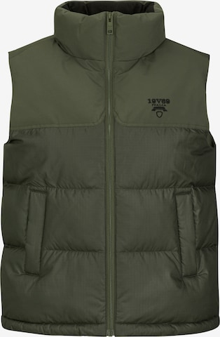 19V69 ITALIA Weste 'Concella' in Grün: Vorderseite