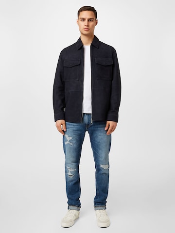 SELECTED HOMME Between-Season Jacket 'FORAN' in Blue