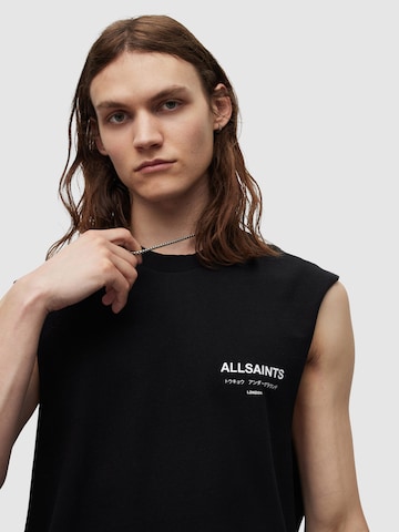 AllSaints Μπλουζάκι 'UNDERGROUND' σε μαύρο