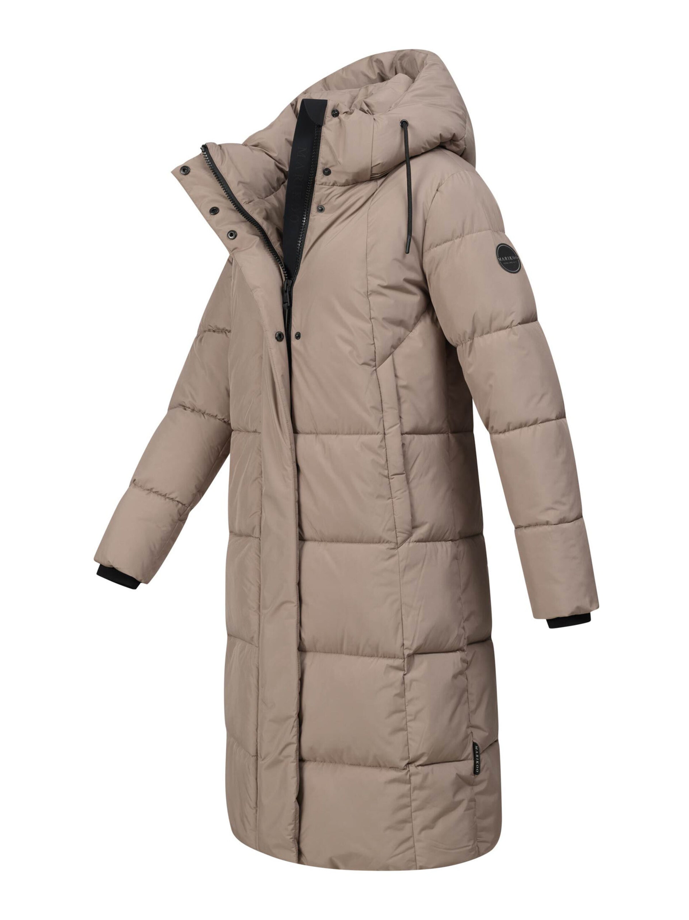 MARIKOO Wintermantel 'Tabiaa' in Grau