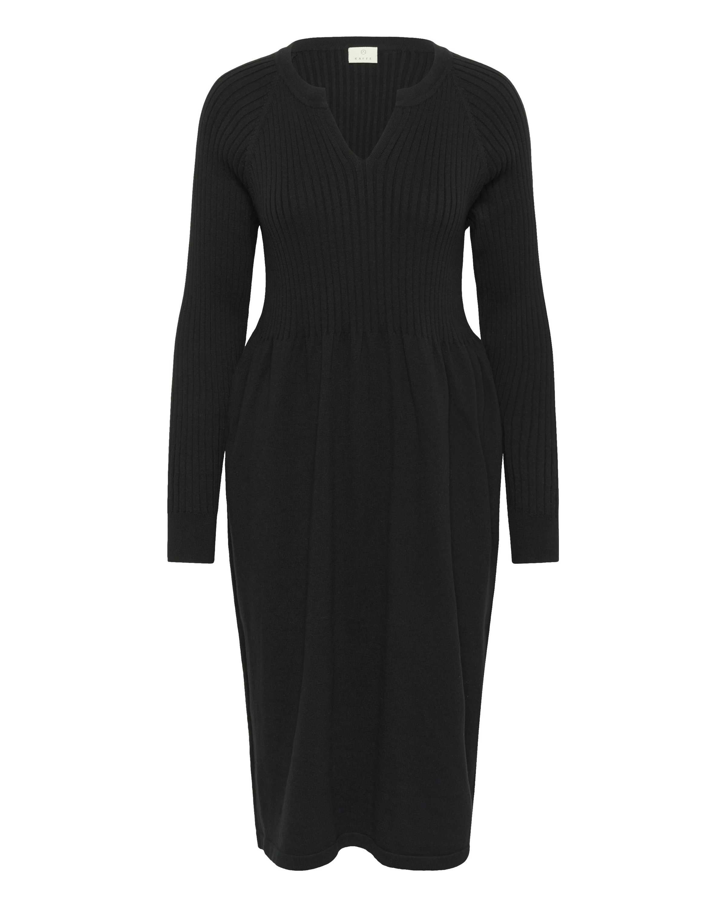 Kaffe Knit dress 'Dora' in Black: front