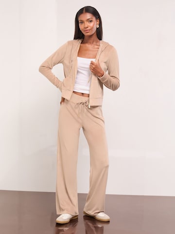 Wide Leg Pantalon Lipsy en marron