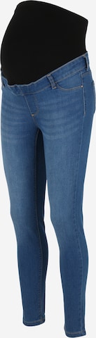 Dorothy Perkins Maternity Skinny Jeans 'Eden' in Blauw: voorkant