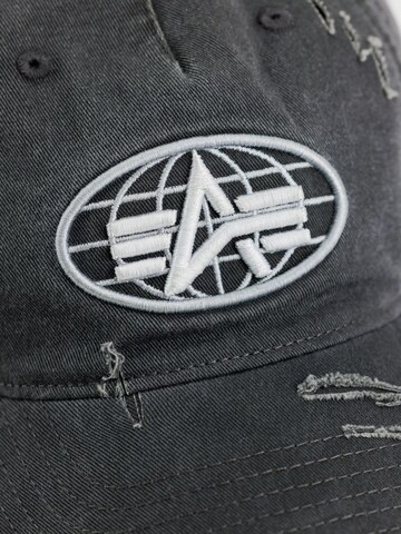 ALPHA INDUSTRIES - Gorra en negro