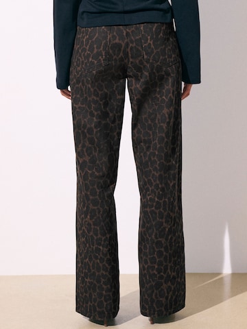 Next Wide leg Jeans in Brown