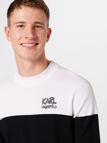 Karl Lagerfeld Pullover in Schwarz