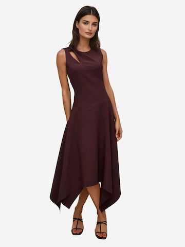 Hiccup Kleid in Braun: Vorderseite