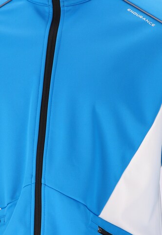 ENDURANCE Sportjas 'Leander' in Blauw